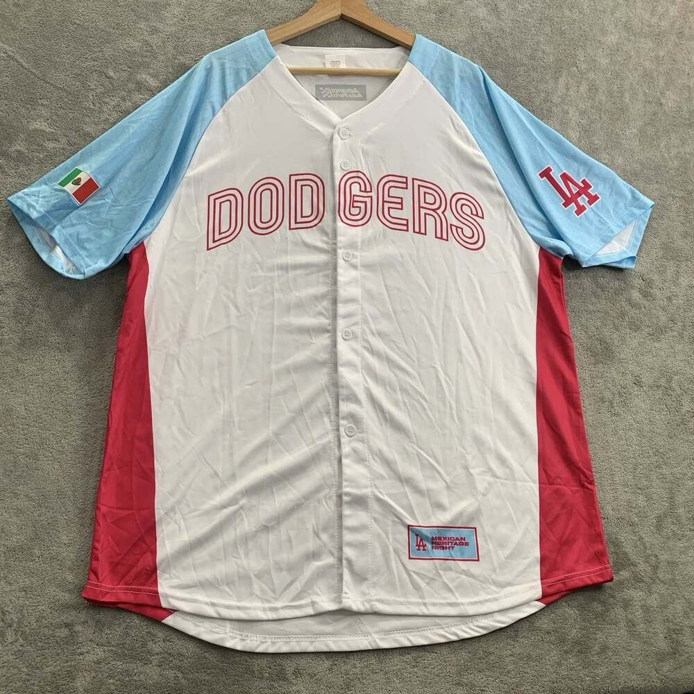 Los Angeles Dodgers Mexican Heritage Night Jersey Adult XL 2023 Promo SGA MLB